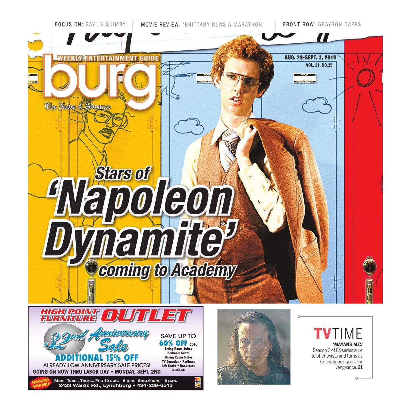 8 - Aug. 29 - Napoleon Dynamite